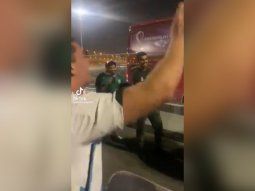 They are going to Arabia with the a... broken: el cántico en inglés de hinchas argentinos a simpatizantes sauditas