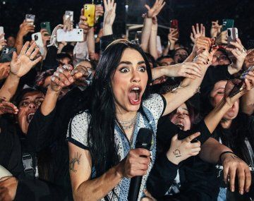 Lali Espósito, en concierto.