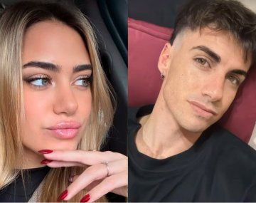 Sabrina Cortez y Alan Simone, participantes de Gran Hermano.