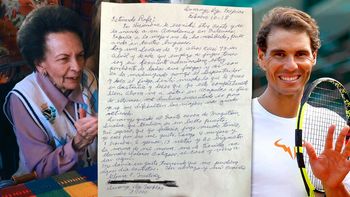 tiene 93 anos, es fanatica de rafa nadal y su bisnieta inicio una campana para que el tenista responda tiene 93 anos, es fanatica de rafa nadal y su bisnieta inicio una campana para que el tenista responda