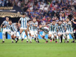 Festejo de la Selección Argentina campeona de Qatar 2022 - @fifaworldcup_es