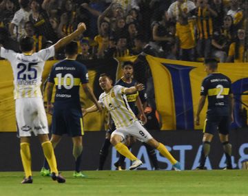 Marco Ruben celebra el gol de la victoria
