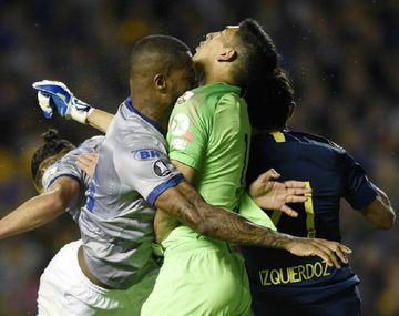 Andrada quedó afuera del Superclásico: se rompió la mandíbula