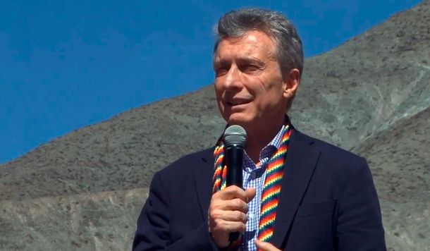 Macri en Jujuy: Estamos enfrentando las tormentas de frente