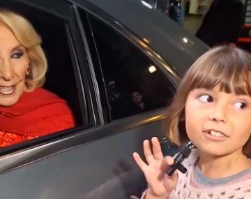 Quién es la mini periodista de 7 años que entrevistó a Mirtha Legrand