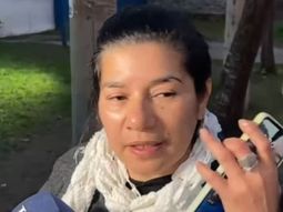 Elena, mamá de la niña L, desaparecida en Córdoba este lunes y encontrada sana y salva este martes. Elena, mamá de la niña L, desaparecida en Córdoba este lunes y encontrada sana y salva este martes.