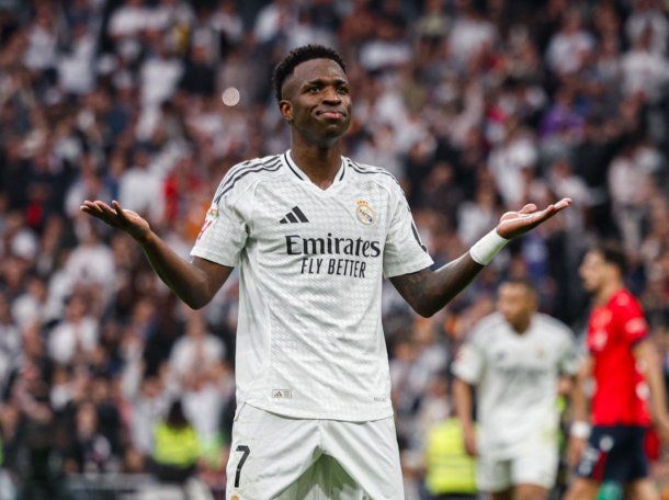 Video: el hat-trick de Vinicius Jr. en la goleada del Real Madrid ante Osasuna