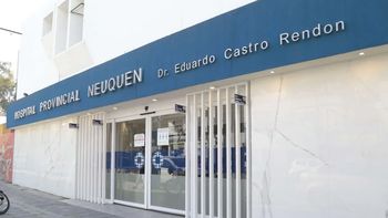 El bebé permanece internado en el Hospital Castro Rendón de Neuquén. El bebé permanece internado en el Hospital Castro Rendón de Neuquén.