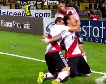 El gol de Driussi para River 1 Boca 0