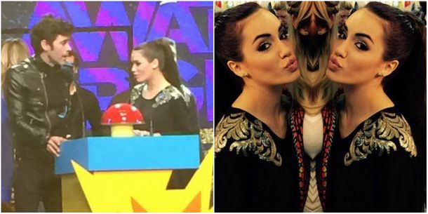 Mariano Martínez le dedicó el premio a Lali Espósito en los Kids Choice Awards