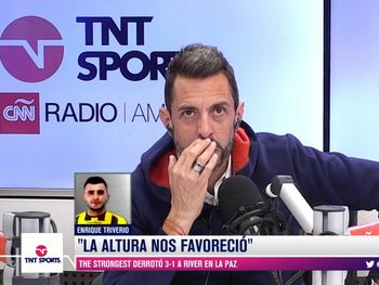 Papelón de TNT Sports: mirá lo que pasó con Enrique Triverio