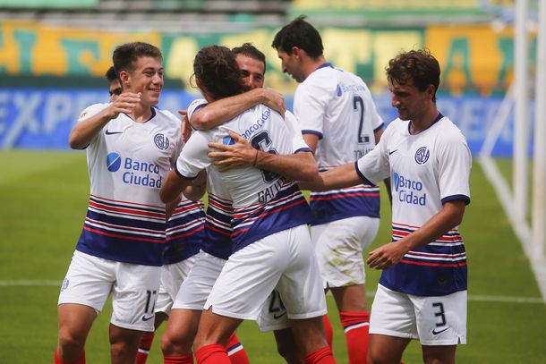 San Lorenzo hizo tres goles en 28 minutos y le ganó 4 a 1 a Aldosivi