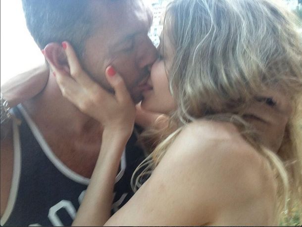 Tinelli y Valdes se muestran más apasionados que nunca