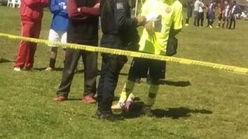 El agresor se escapó a bordo de un vehículo particular El agresor se escapó a bordo de un vehículo particular