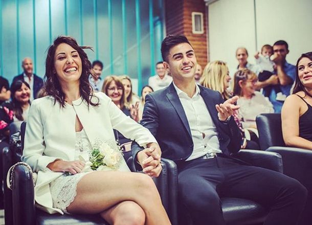 ¡Qué loco que está! Se casó el Pity Martínez