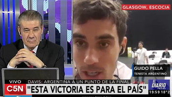 guido pella en c5n, tras el 2 a 0 ante gran bretana: sueno con ganarle a murray guido pella en c5n, tras el 2 a 0 ante gran bretana: sueno con ganarle a murray