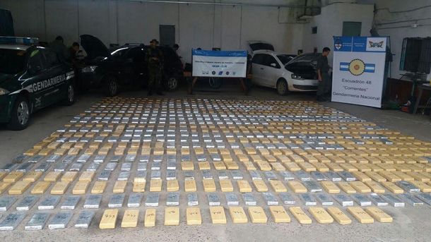Incautaron 691 kilos de marihuana que venía de Itatí