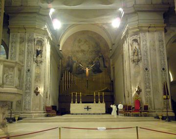 Recorrieron las siete iglesias en la Ciudad