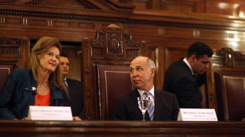 El presidente de la Corte Suprema, Ricardo Lorenzetti, y la ministra del máximo tribunal Elena Highton de Nolasco. El presidente de la Corte Suprema, Ricardo Lorenzetti, y la ministra del máximo tribunal Elena Highton de Nolasco.