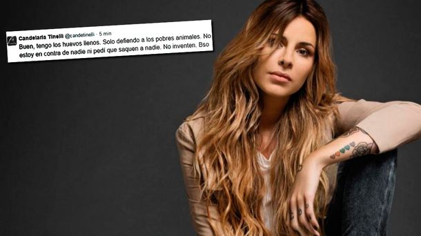 Candelaria Tinelli, furiosa con las acusaciones por la baja de la Mole Moli
