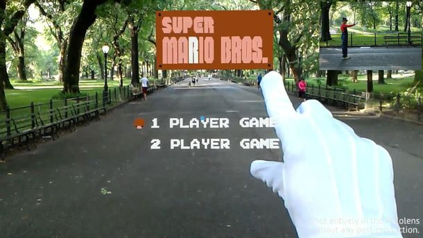 uper Mario Bros en realidad aumentada