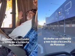 Hinchas de Huracán volvían tristes y el micro los dejó en la cancha de Platense