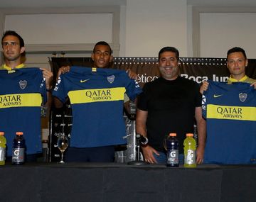 Izquierdoz, Villa y Zárate, los refuerzos del Xeneize