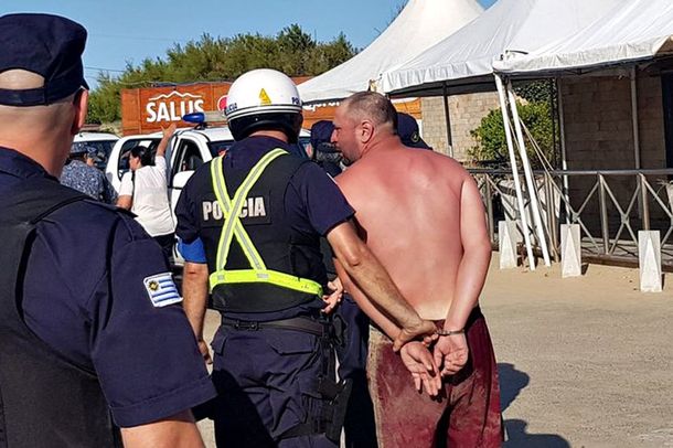 Batalla campal entre barras de River en Punta del Este: cinco detenidos y un herido grave