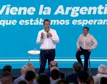 Massa en Santa Fe: No me voy a caer; ya lo intentaron de varias maneras