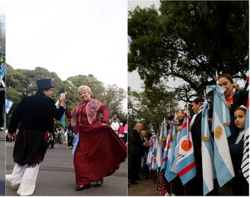 FOTOS: Así fueron los festejos del Bicentenario a lo largo del país
