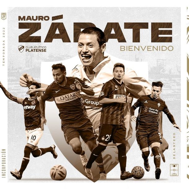 Sorpresa: Mauro Zárate jugará en Platense