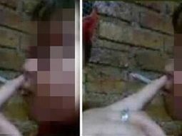 Escándalo por una mujer que le hizo fumar marihuana a la hija de 2 años y le sacó fotos