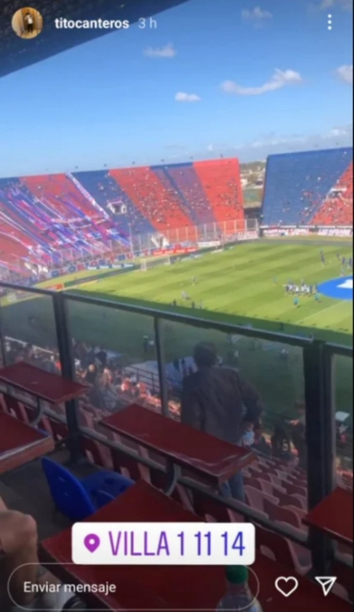 Villa 11114 el posteo borrado sobre San Lorenzo de un ex Vélez que