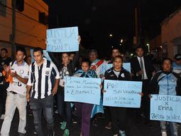 Macha por la muerte de Emanuel Balbo, hincha de Belgrano Macha por la muerte de Emanuel Balbo, hincha de Belgrano