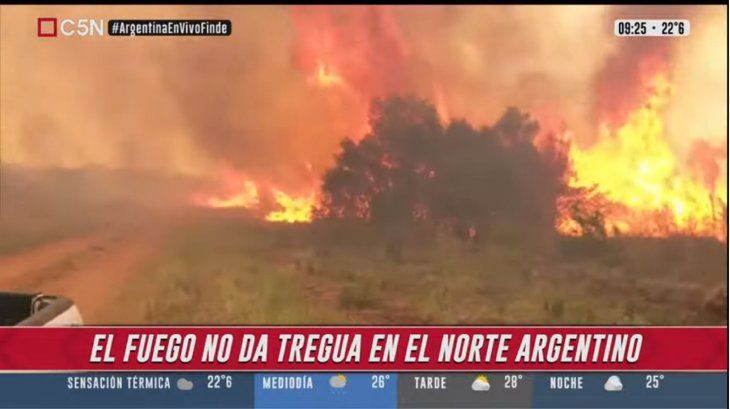 Los incendios no dan tregua en Corrientes