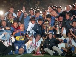 Boca le ganó 2 a 1 a Real Madrid en 2000 con dos goles de Palermo.