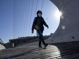 A abrigarse: mañana fría y tarde agradable en la Ciudad
