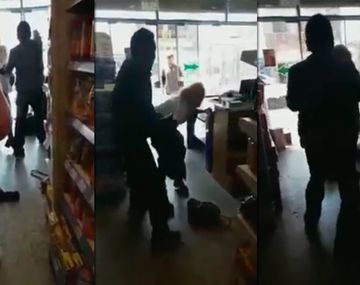 Una mujer robó en un súper chino y forcejeó con el dueño: Lo hago por mis hijos