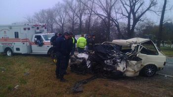 choque fatal en la ruta 7, con dos muertos choque fatal en la ruta 7, con dos muertos