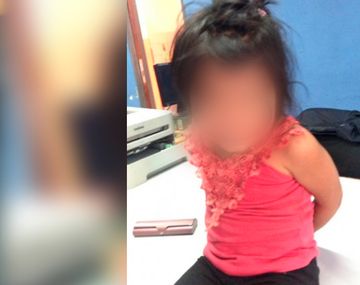 Una nena fue encontrada sola en una calle de Cipoletti.