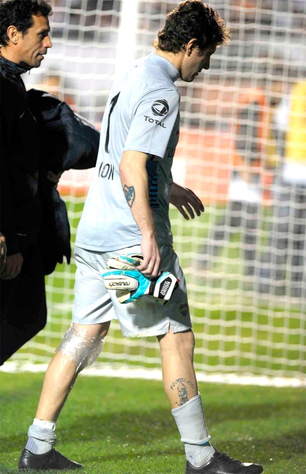 Agustín Orión pidió perdón por lesionar a Leandro Paredes