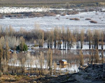 Inundaciones en Neuquén: familias afectadas deben refugiarse hasta en cuevas