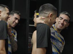 la intimidad de los festejos de boca en brasil: la reaccion de riquelme tras llegar a la final