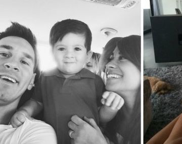 Messi y más fotos de su intimidad familiar