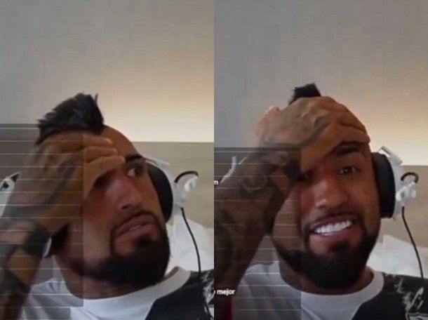 Video: las imperdibles reacciones de Arturo Vidal tras la dura derrota de Chile