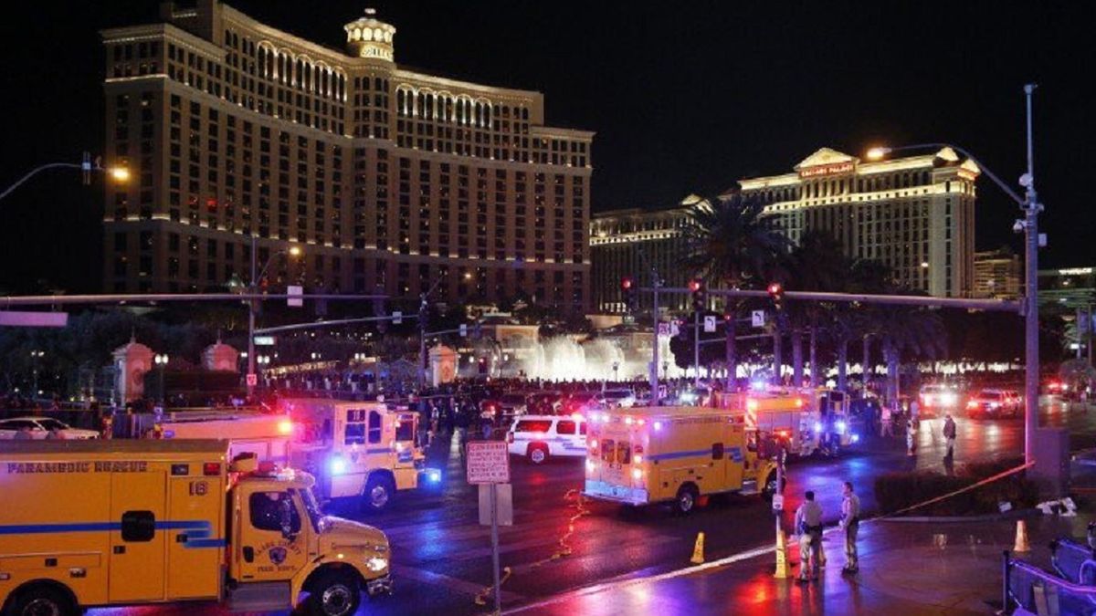 Un muerto y más de 37 heridos en un accidente en Las Vegas
