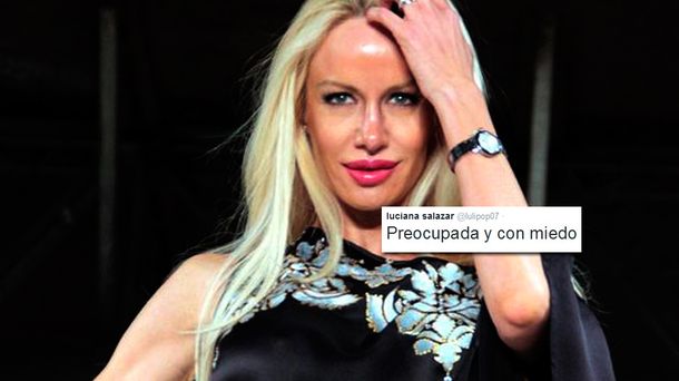 Luciana Salazar, con miedo: Están averiguando mis movimientos, estoy aterrada