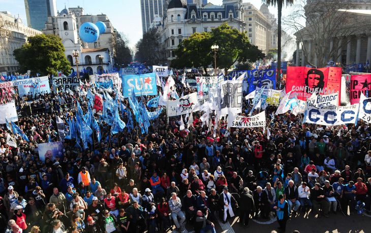 San Cayetano: miles de personas se movilizaron para pedir trabajo