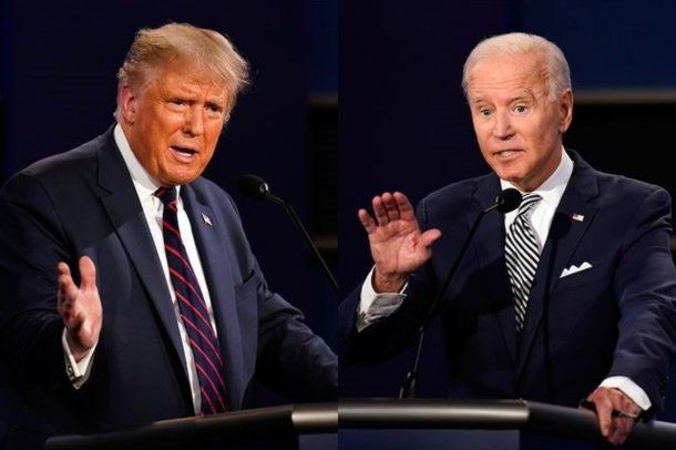 Donald Trump y Joe Biden