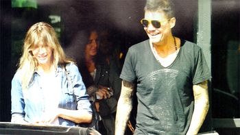 tinelli y valdes, almuerzo en familia en buenos aires tinelli y valdes, almuerzo en familia en buenos aires